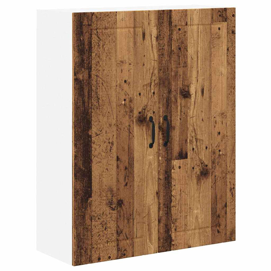 Keukenkast aan de muur Oud Hout 80 x 31 x 100 cm Bewerkt hout