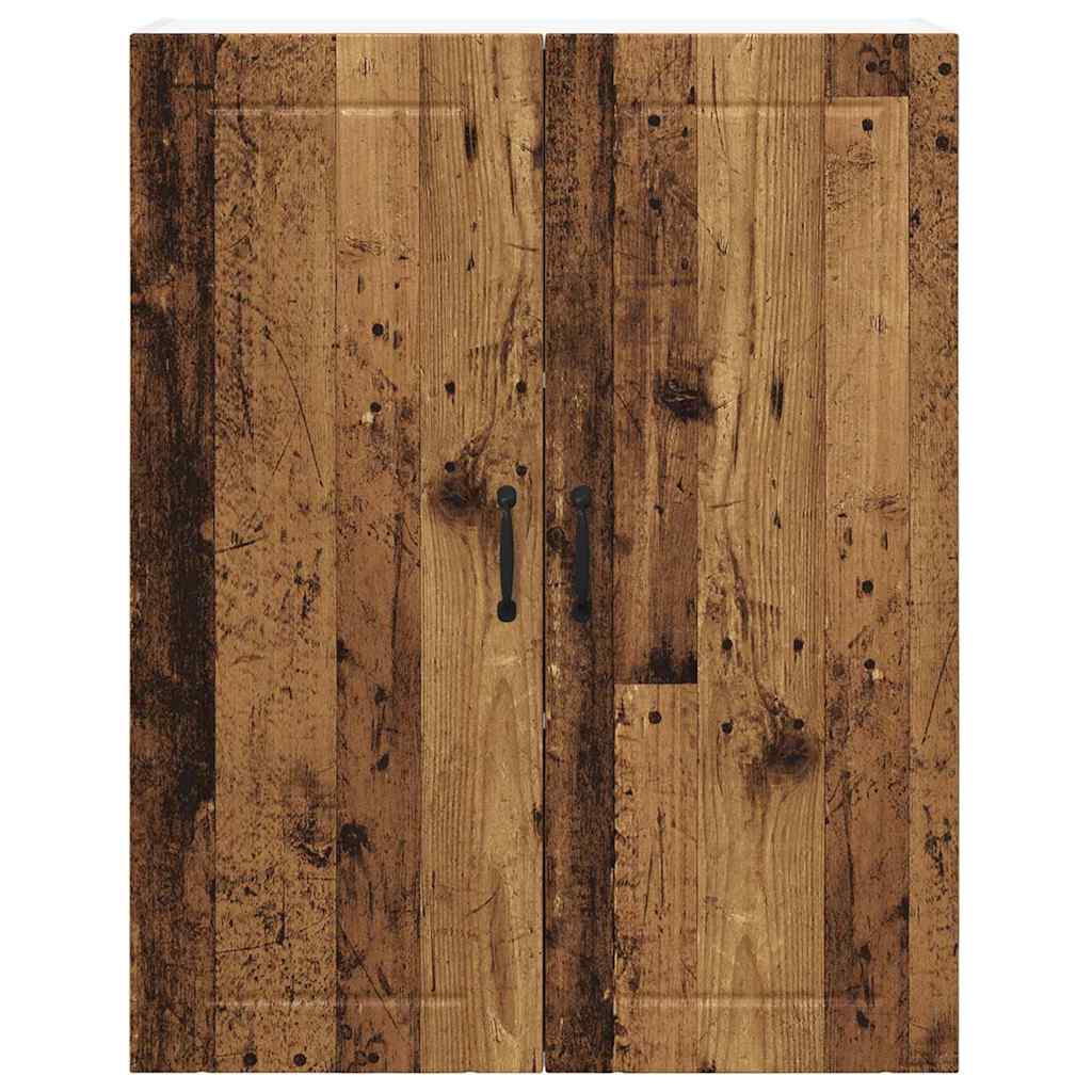 Keukenkast aan de muur Oud Hout 80 x 31 x 100 cm Bewerkt hout