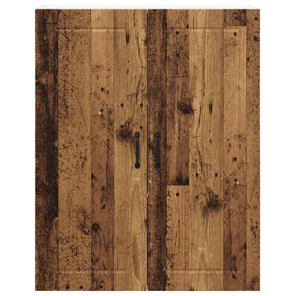 Keukenkast aan de muur Oud Hout 80 x 31 x 100 cm Bewerkt hout