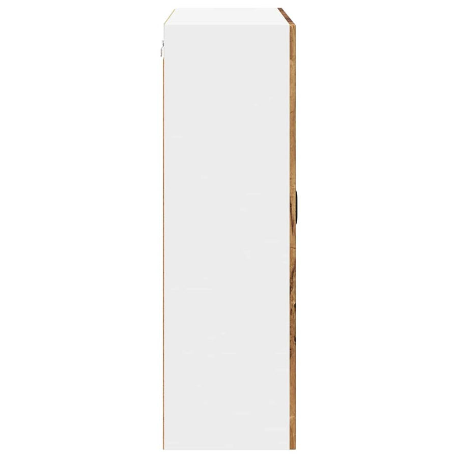 Keukenkast aan de muur Oud Hout 80 x 31 x 100 cm Bewerkt hout