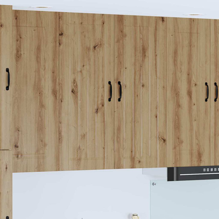 Keukenkast aan de muur met plank Artisan Eiken 80 x 31 x 100 cm