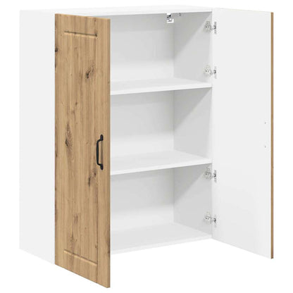 Keukenkast aan de muur met plank Artisan Eiken 80 x 31 x 100 cm