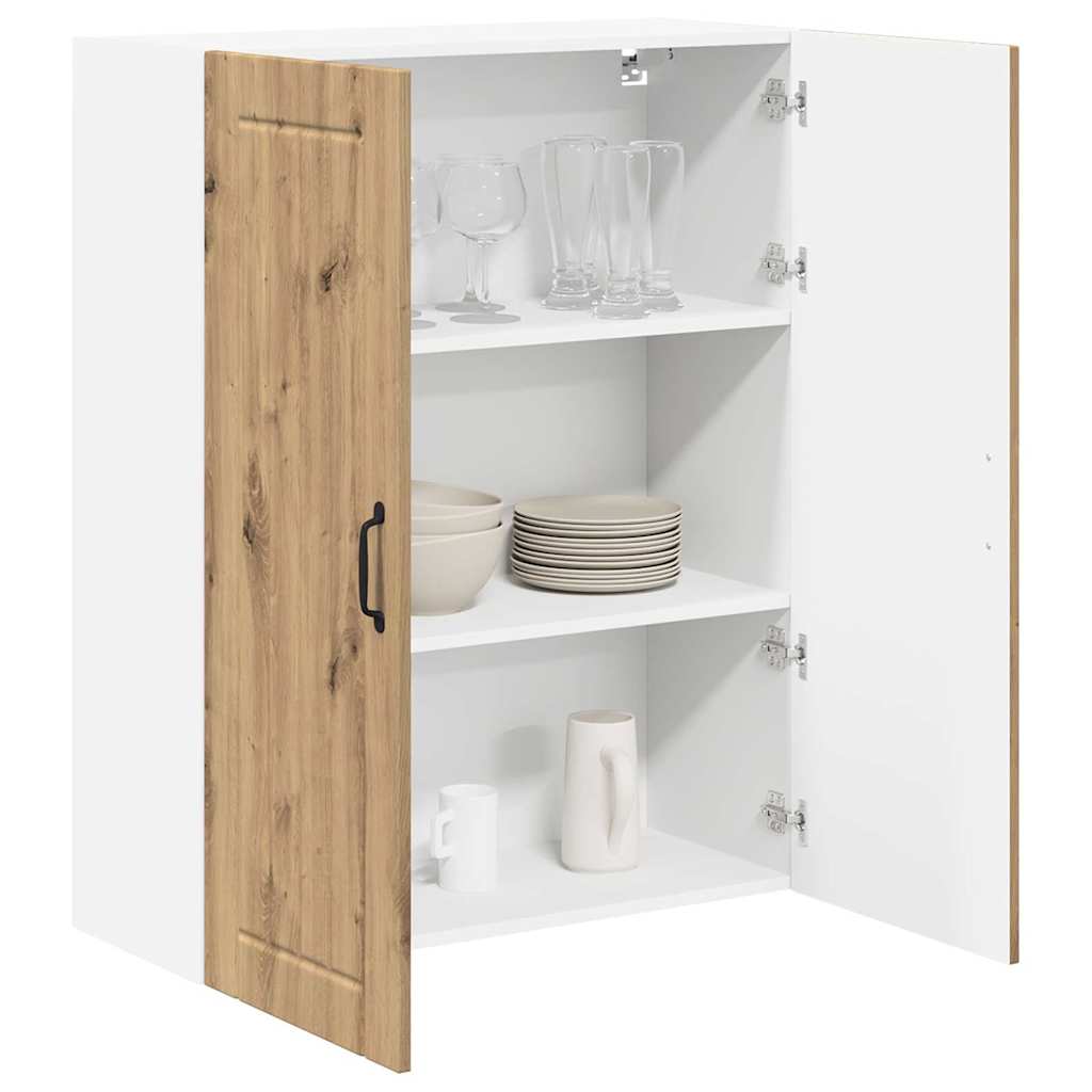 Keukenkast aan de muur met plank Artisan Eiken 80 x 31 x 100 cm