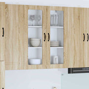 Keukenkast wand 80x31x100 cm sonoma eiken