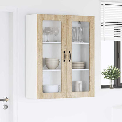 Keukenkast aan de muur met plank Sonoma Eiken 80 x 31 x 100 cm