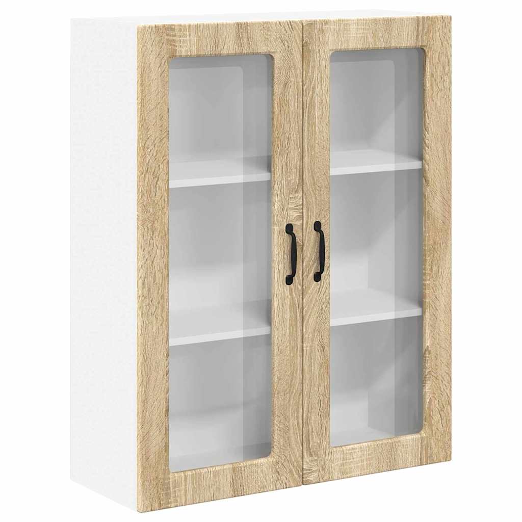 Keukenkast aan de muur met plank Sonoma Eiken 80 x 31 x 100 cm