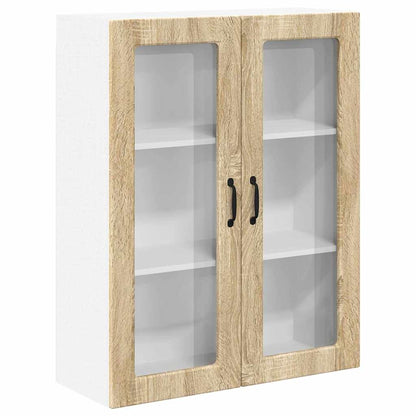Keukenkast aan de muur met plank Sonoma Eiken 80 x 31 x 100 cm