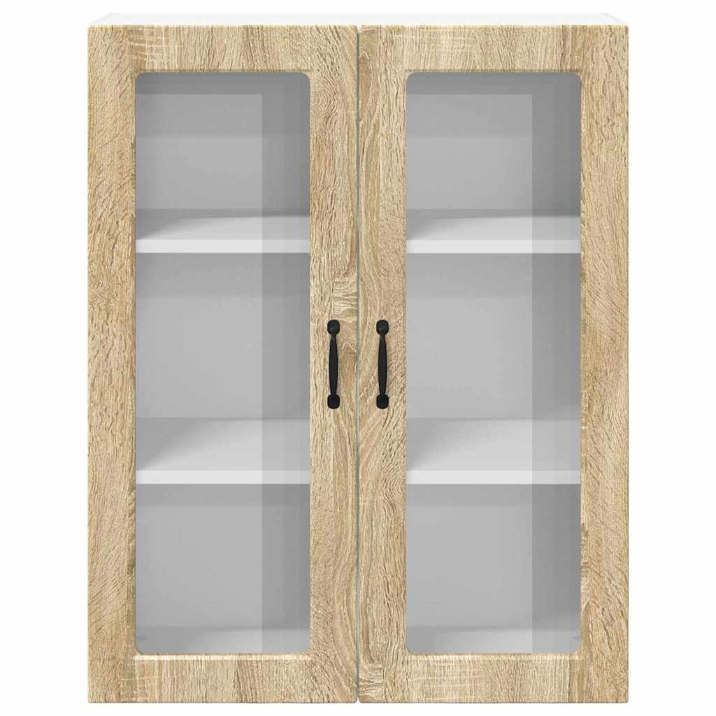 Keukenkast aan de muur met plank Sonoma Eiken 80 x 31 x 100 cm