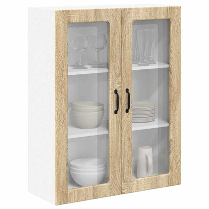 Keukenkast aan de muur met plank Sonoma Eiken 80 x 31 x 100 cm