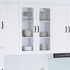 Wall kitchen cabinet High gloss white 80 x 31 x 100 cm