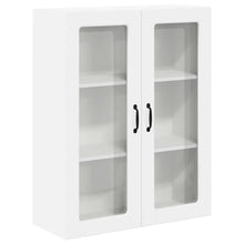 Keukenkast aan de muur met plank Hoogglans wit 80 x 31 x 100 cm