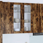Wall Kitchen Cabinet Smoked Oak 80 x 31 x 100 cm