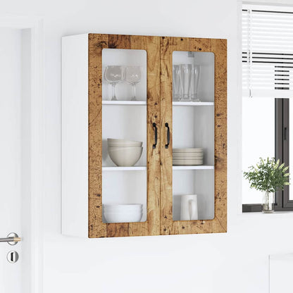 Keukenkast aan de muur Oud Hout 80 x 31 x 100 cm Bewerkt hout