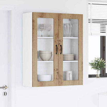 Keukenkast aan de muur met plank Artisan Eiken 80 x 31 x 100 cm