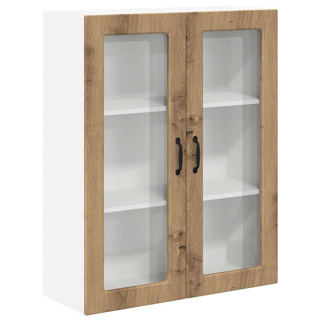 Keukenkast aan de muur met plank Artisan Eiken 80 x 31 x 100 cm