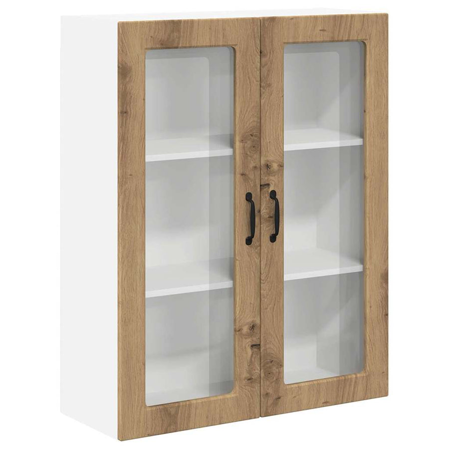 Keukenkast aan de muur met plank Artisan Eiken 80 x 31 x 100 cm