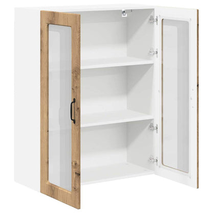 Keukenkast aan de muur met plank Artisan Eiken 80 x 31 x 100 cm