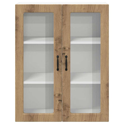 Keukenkast aan de muur met plank Artisan Eiken 80 x 31 x 100 cm