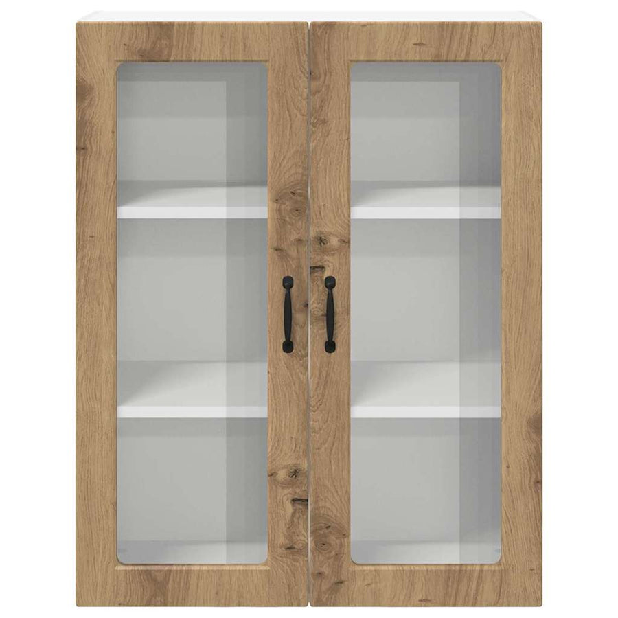 Keukenkast aan de muur met plank Artisan Eiken 80 x 31 x 100 cm