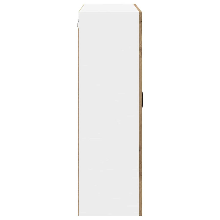 Keukenkast aan de muur met plank Artisan Eiken 80 x 31 x 100 cm