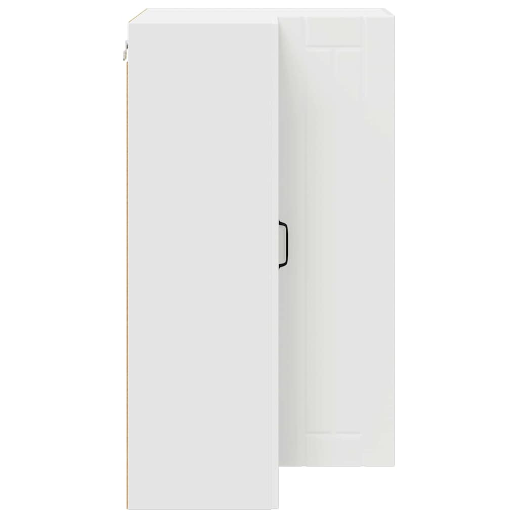 Keukenkast aan de muur Wit 57 x 57 x 100 cm Bewerkt hout