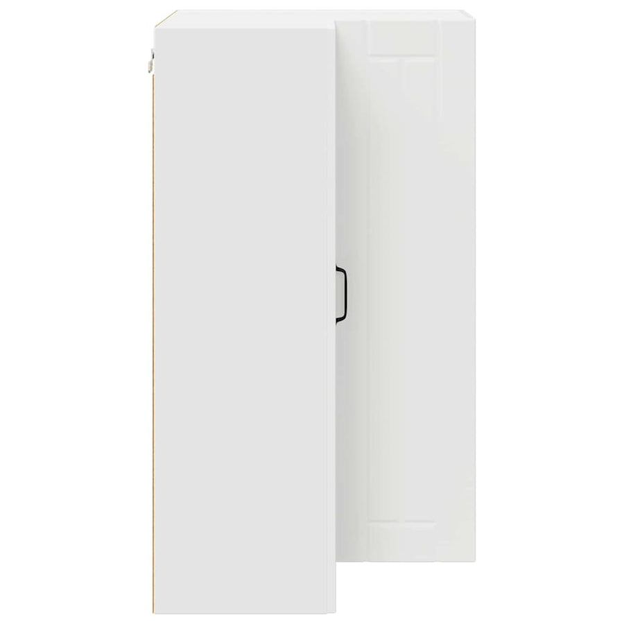 Keukenkast aan de muur Wit 57 x 57 x 100 cm Bewerkt hout
