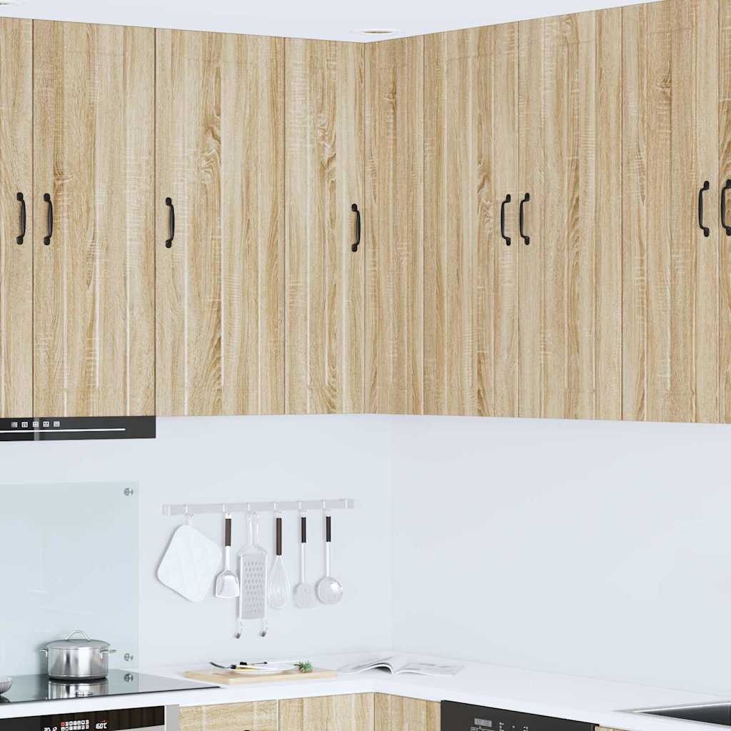 Keukenkast aan de muur met plank Sonoma Eiken 57 x 57 x 100 cm