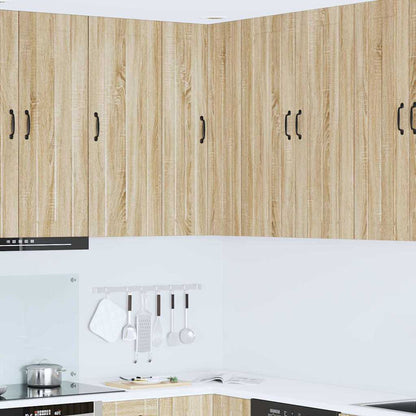 Keukenkast aan de muur met plank Sonoma Eiken 57 x 57 x 100 cm