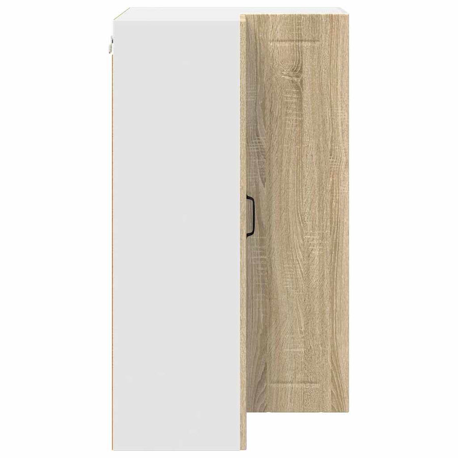 Keukenkast aan de muur met plank Sonoma Eiken 57 x 57 x 100 cm