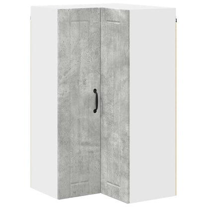Keukenkast aan de muur met plank Beton Grijs 57 x 57 x 100 cm