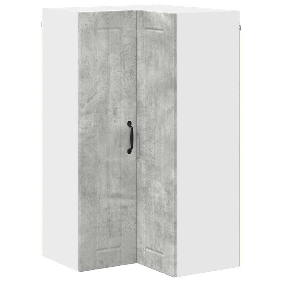 Keukenkast aan de muur met plank Beton Grijs 57 x 57 x 100 cm