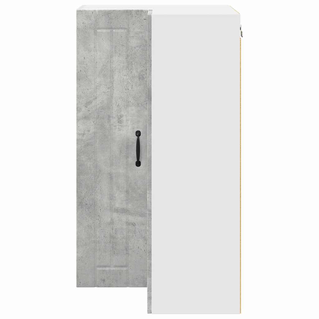 Keukenkast aan de muur met plank Beton Grijs 57 x 57 x 100 cm