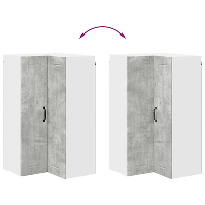 Keukenkast aan de muur met plank Beton Grijs 57 x 57 x 100 cm