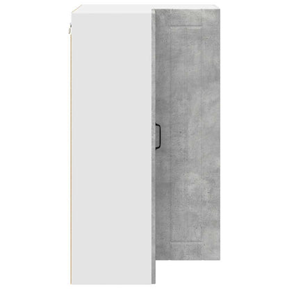 Keukenkast aan de muur met plank Beton Grijs 57 x 57 x 100 cm