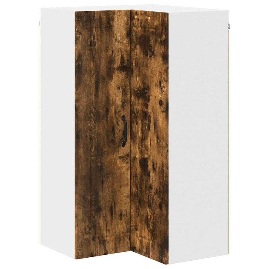 Keukenkast aan de muur met plank Gerookt eiken 57 x 57 x 100 cm