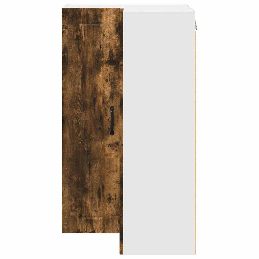 Keukenkast aan de muur met plank Gerookt eiken 57 x 57 x 100 cm