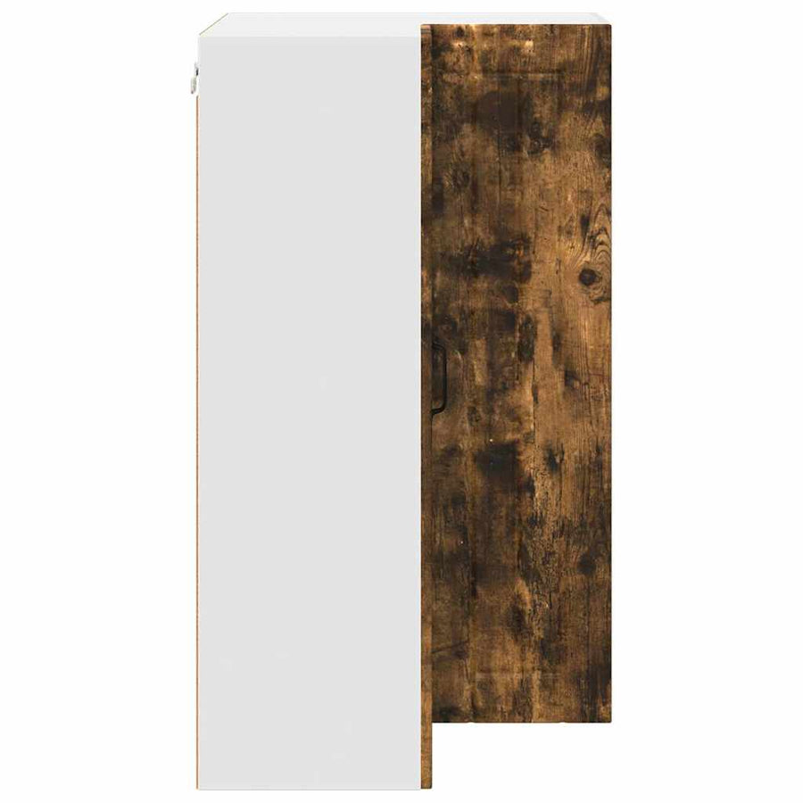 Keukenkast aan de muur met plank Gerookt eiken 57 x 57 x 100 cm