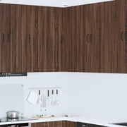 Keukenkast 57x57x100 cm bruin eiken