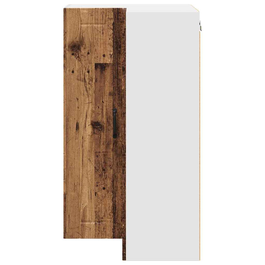 Keukenkast aan de muur Oud Hout 57 x 57 x 100 cm Bewerkt hout