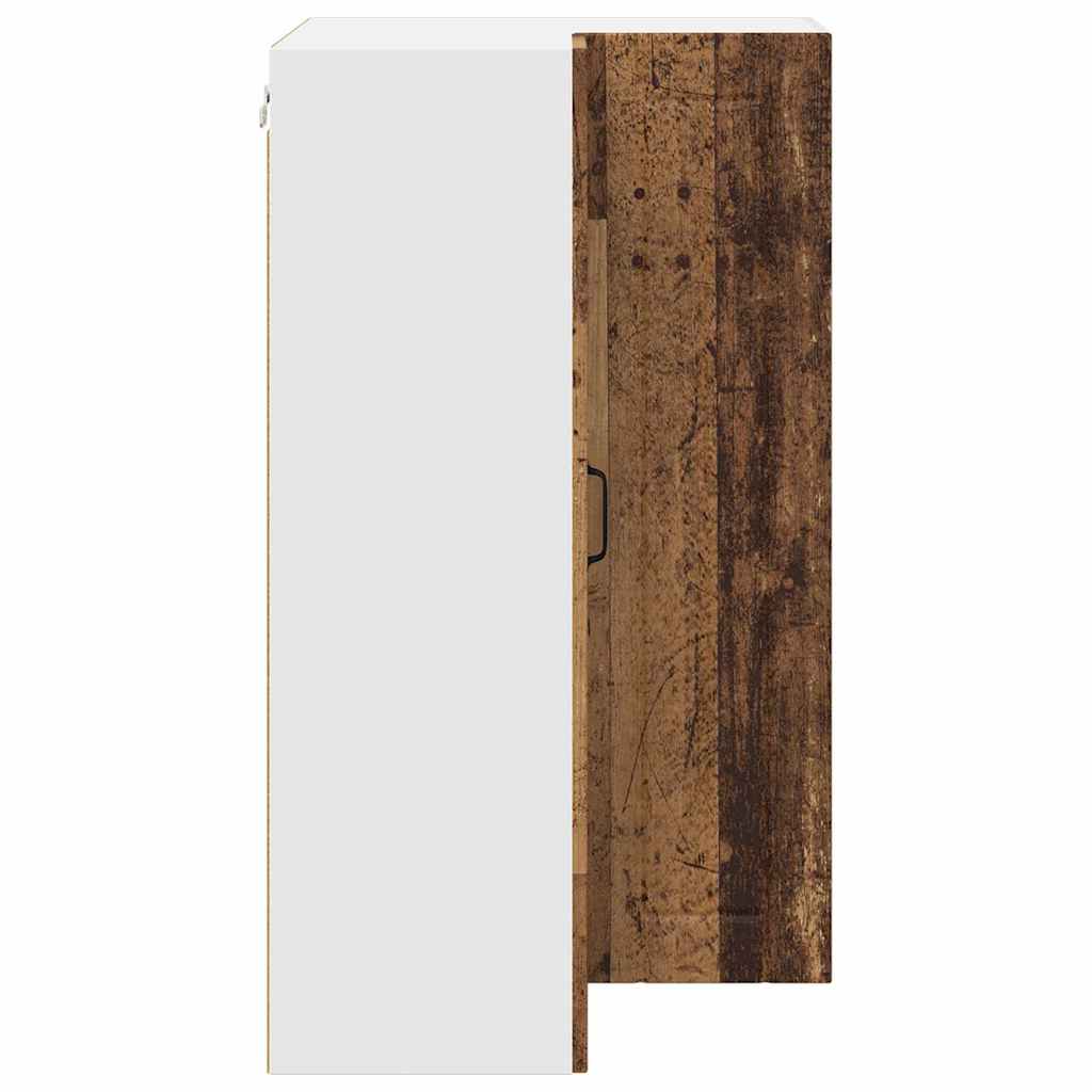 Keukenkast aan de muur Oud Hout 57 x 57 x 100 cm Bewerkt hout