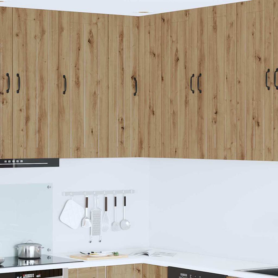Keukenkast aan de muur met plank Artisan Eiken 57 x 57 x 100 cm