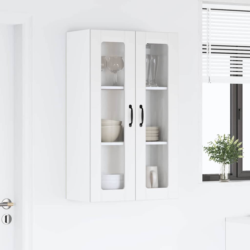 Keukenkast aan de muur Wit 60 x 31 x 100 cm Bewerkt hout