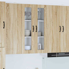Keukenkast aan de muur met plank Sonoma Eiken 60 x 31 x 100 cm