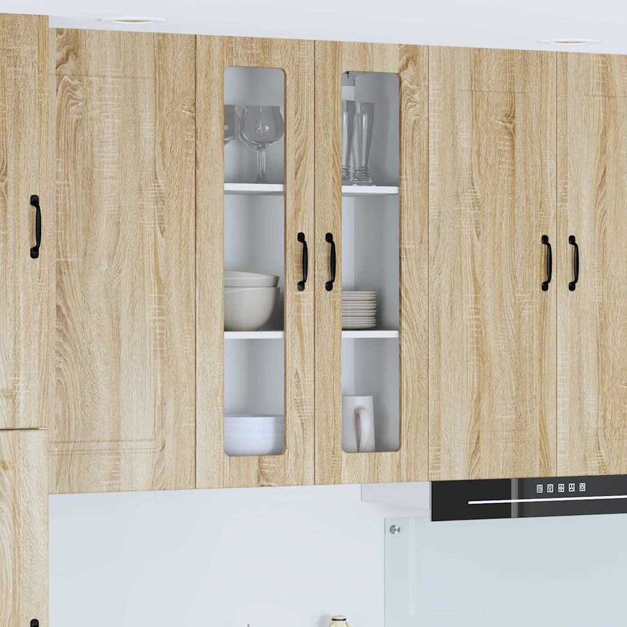 Keukenkast aan de muur met plank Sonoma Eiken 60 x 31 x 100 cm