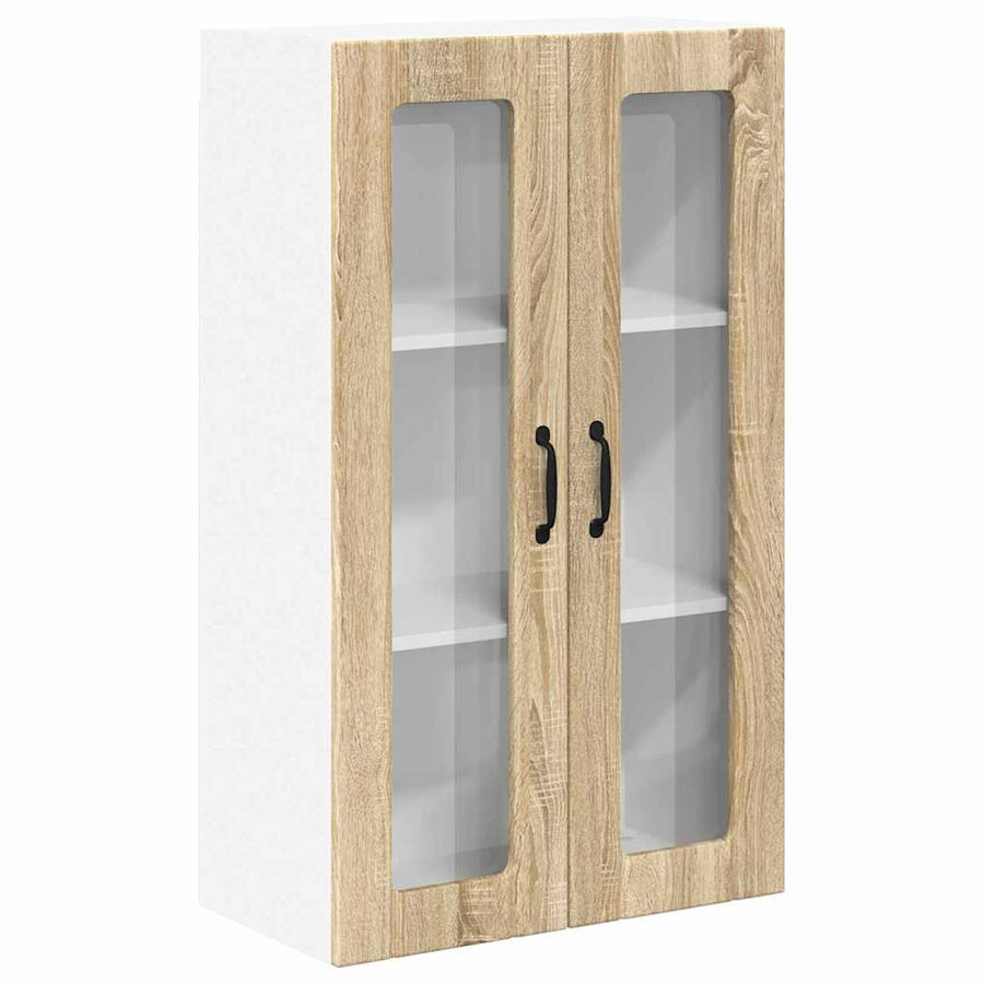 Keukenkast aan de muur met plank Sonoma Eiken 60 x 31 x 100 cm