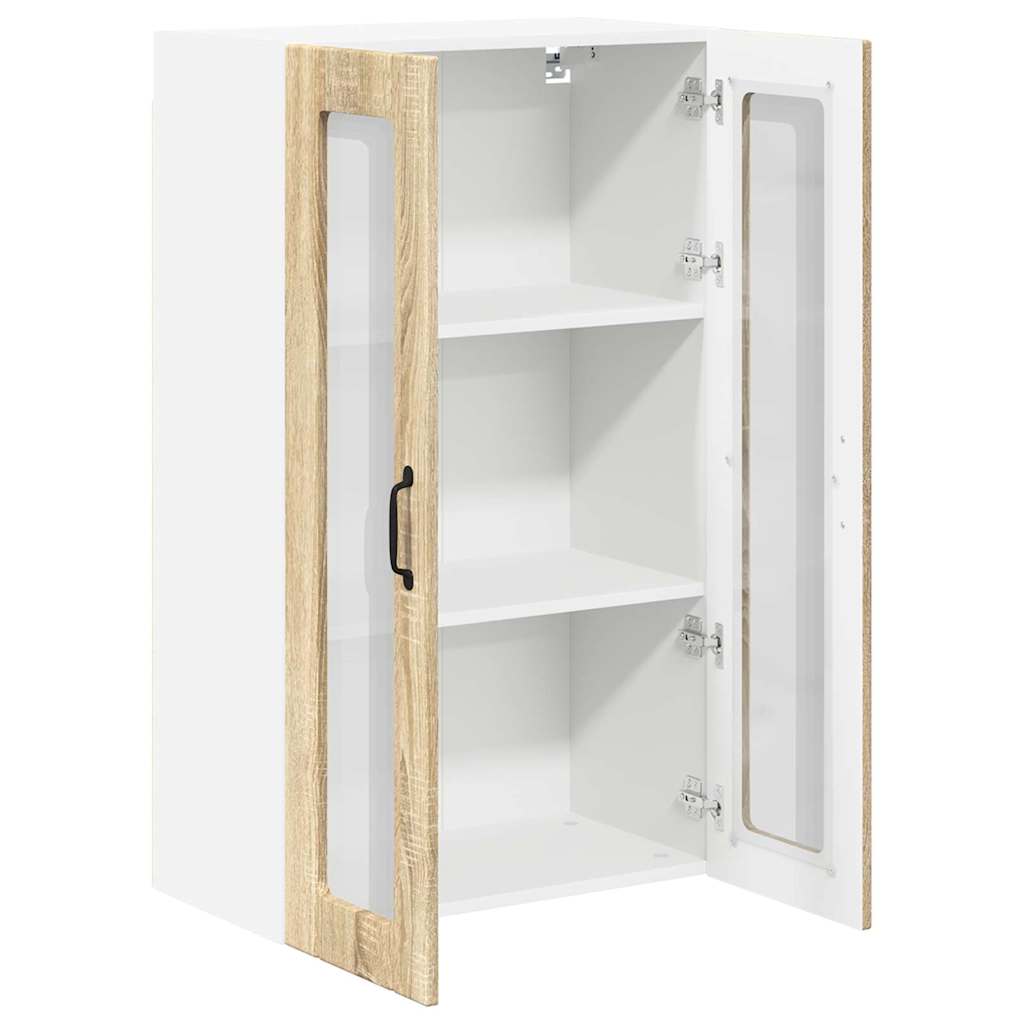 Keukenkast aan de muur met plank Sonoma Eiken 60 x 31 x 100 cm