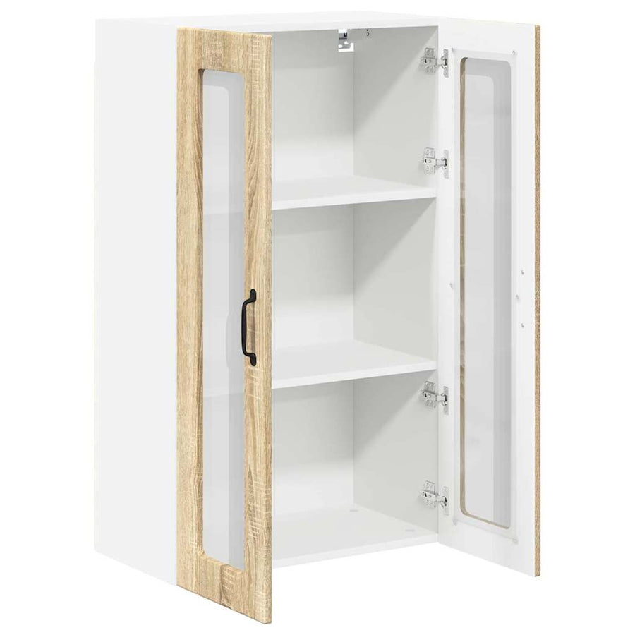 Keukenkast aan de muur met plank Sonoma Eiken 60 x 31 x 100 cm