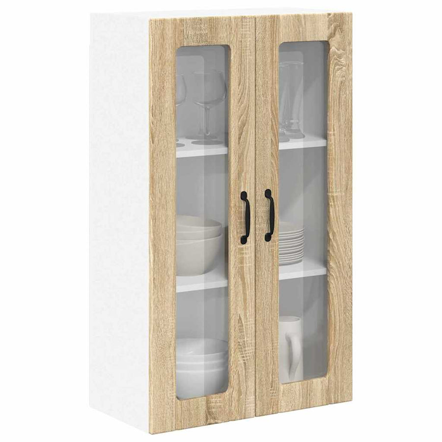 Keukenkast aan de muur met plank Sonoma Eiken 60 x 31 x 100 cm