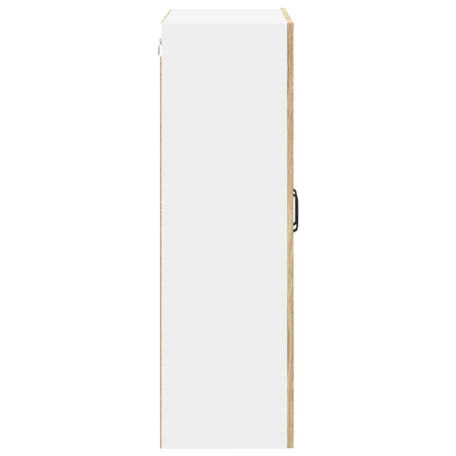 Keukenkast aan de muur met plank Sonoma Eiken 60 x 31 x 100 cm