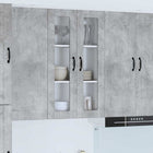 Keukenkast wand 60x31x100 cm beton grijs